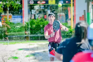 Gran inters por la clnica de padel en Beln