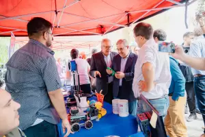 El gobernador Ral Jalil recorri el programa "Catamarca con Vos" en Tinogasta