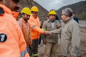 Avanza obra hdrica en Punta del Agua