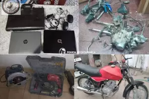 Recuperan elementos sustrados en la Capital