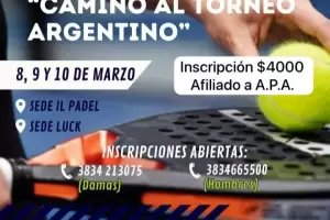 Pdel amateur: Se abre el calendario de AsCaPa el fin de semana