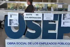 Sigue el paro de OSEP:  los trabajadores presionan por el pago del adicional adeudado