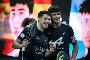 Major de Doha: Agustn Tapia y Arturo Coello jugarn una nueva final