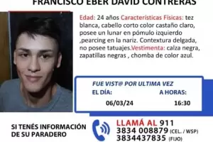 Buscan desesperadamente a un joven de 24 aos