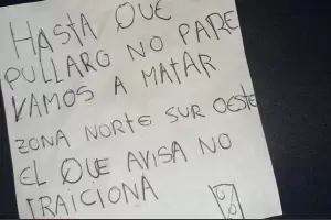 Terror en Rosario: encontraron una nueva amenaza de muerte para Pullaro