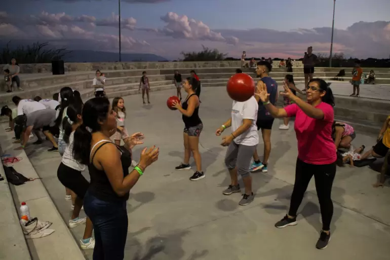 Salud cerr� las actividades por el D�a Mundial de la Obesidad en el Parque de los Vientos
