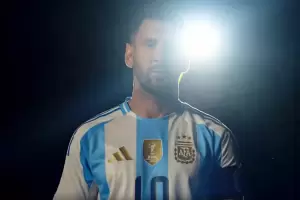 Presentaron la camiseta que usar la Seleccin argentina en la Copa Amrica 2024