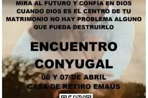 Invitan a encuentro para matrimonios