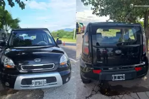 En Capayn, secuestran auto requerido por la justicia de La Rioja