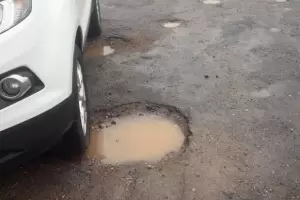 Malestar por mal estado de la Ruta N2 en el tramo de la Capital hacia La Paz