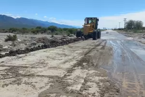 Vialidad Nacional culmin la limpieza de badenes en Ruta Nacional 40