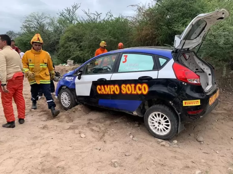 Impresionante accidente en el Rally de Chumbicha