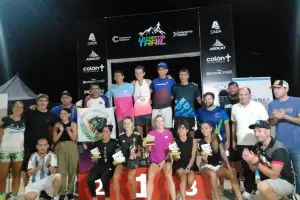 Burgos y Landers son los campeones nacionales en La Capital Trail