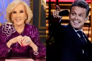 La picante revelacin de Mirtha sobre Luis Miguel: Me pidi un beso y me roz los labios