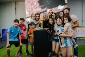 Miles de catamarqueos colmaron el Predio por las copas de la Seleccin Argentina