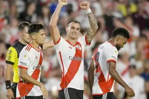 River gole 3-1 a Gimnasia en el Monumental y volvi al primer puesto de la Zona A