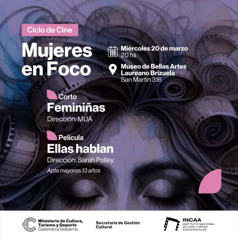 El cortometraje "Feminias y Ellas Hablan", en el ciclo de cine Mujeres en Foco
