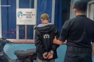 Rob una moto en Andalgal y fue detenido en Beln