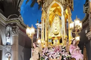 Septenario en honor de la Virgen del Valle: el programa de este lunes