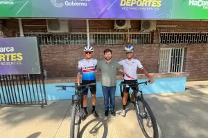 Destacada actuacin de Macas y Jais en XCO