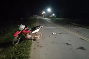 Una mujer termin gravemente lesionada tras un siniestro vial