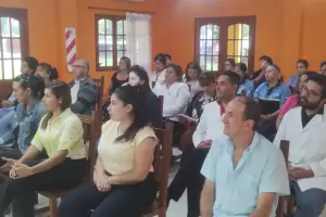 Salud dio una charla sobre buen trato a personas con discapacidad y el CUD en Alijil�n