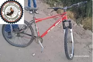 Policas recuperaron elementos sustrados y secuestraron una bicicleta