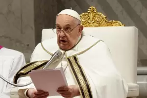 Francisco encabez la ltima Cena y el lavado de pies a mujeres presas