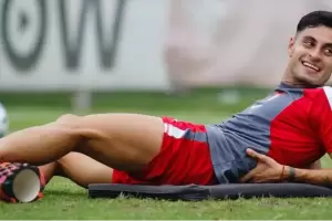 Altamirano volvi a Estudiantes y se reencontr con sus compaeros