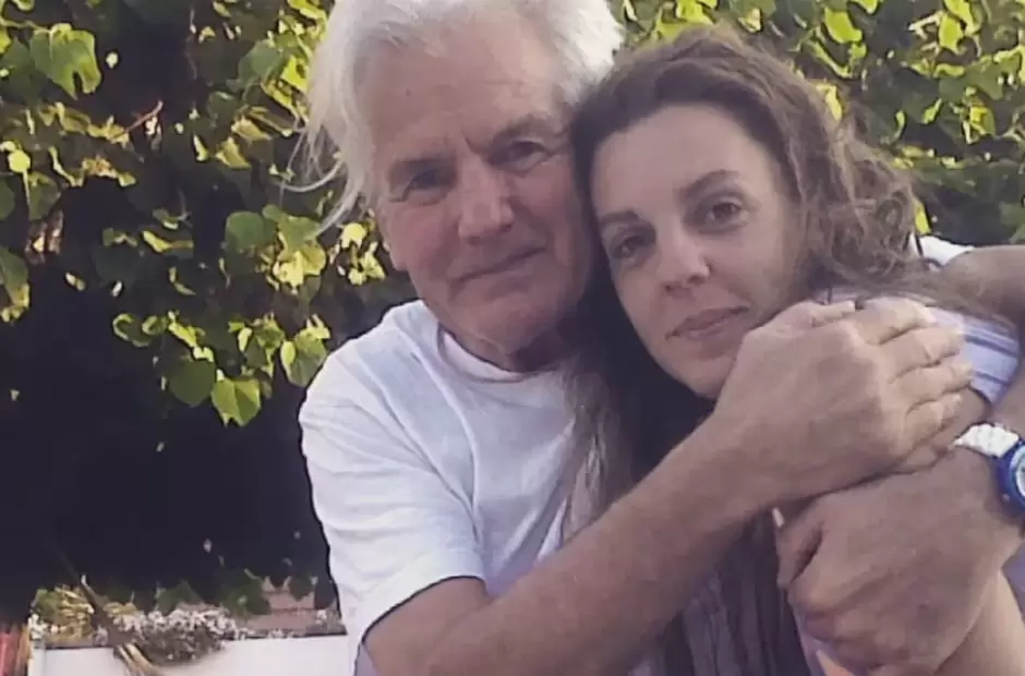 Sergio y su hija Brbara Hoffmann