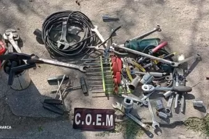 Aprehenden a un hombre y recuperan elementos sustra�dos en la zona Sur de la Capital