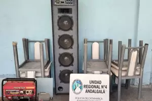 Tras registros, polic�as recuperaron elementos sustra�dos en Andalgal�