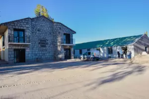 La ampliacin de la hostera de Antofagasta, en su etapa final