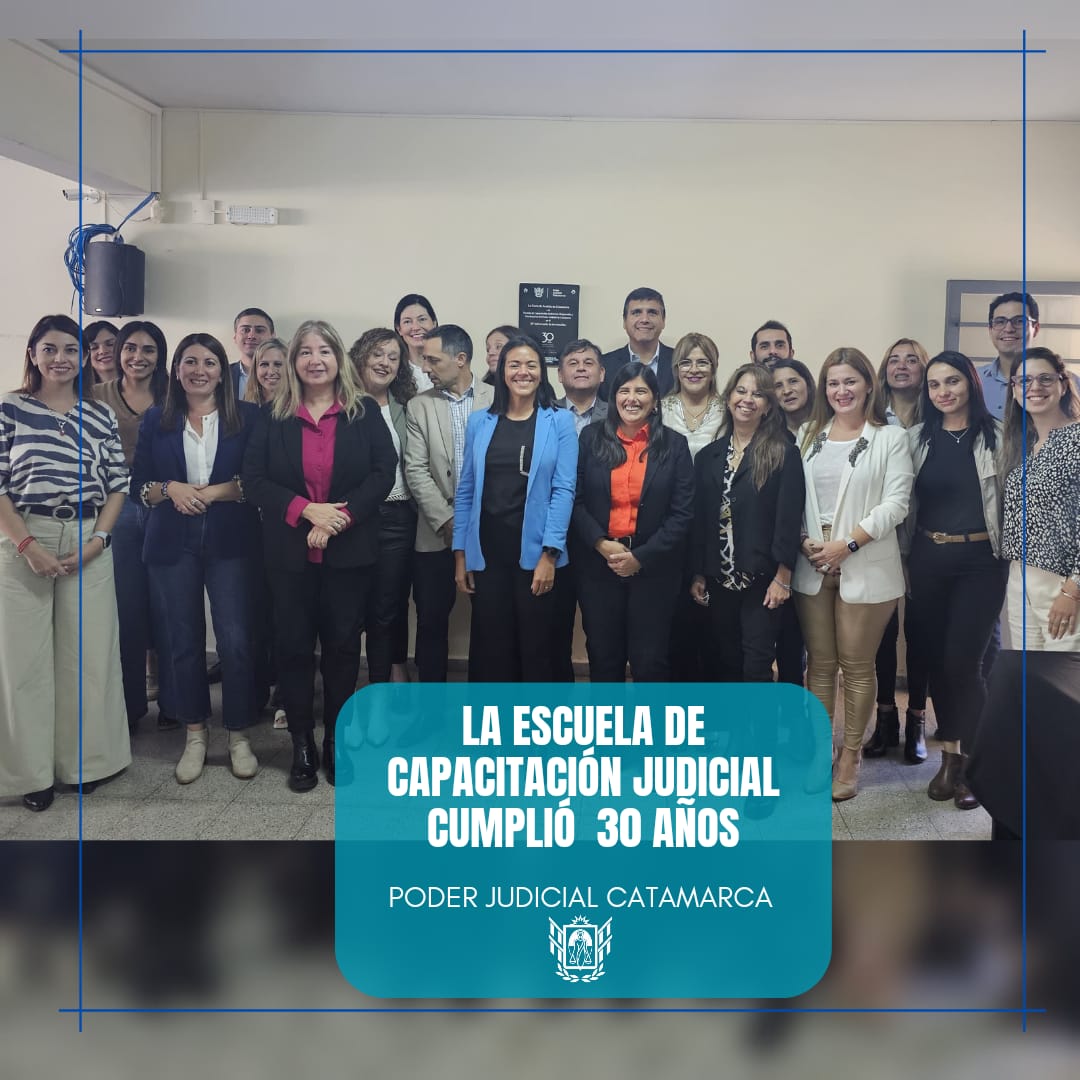 La Escuela de Capacitación Judicial cumple 30 años - La Unión Digital