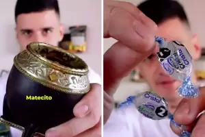 Le puso caramelo de menta al mate y se volvi viral