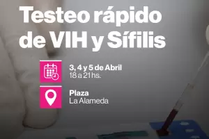 Salud contina con los testeos rpidos de VIH y Sfilis