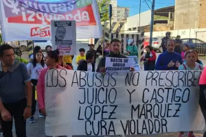 Cortan frente a la Corte, en reclamo de justicia por los abusos de Lpez Mrquez