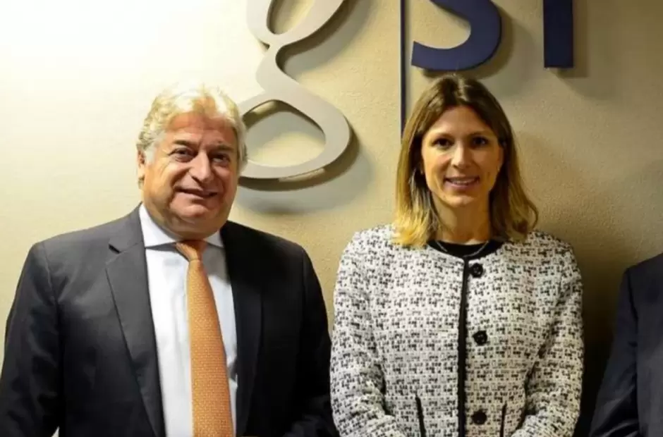 Pablo Berni Peralta junto a Isela Costantini