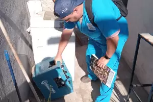 Agentes sanitarios recorren barrios reforzando acciones de mitigacin contra el dengue