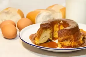 Sin horno: cmo hacer budn de pan, fcil y en menos de 15 minutos