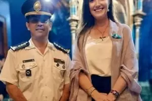 El comando de la instituci�n junto a oficiales superiores participaron de la solemne bajada de la Virgen del Valle