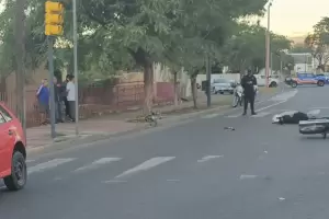 Grave accidente en Avda. Presidente Castillo: dos lesionados