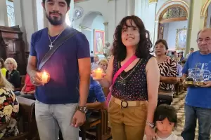 Los misioneros rogaron por el mundo entero en el homenaje a la Virgen