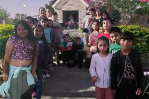 Fiesta de Jess de la Divina Misericordia en San Antonio de La Paz