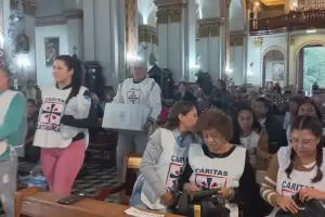 Septenario de la Virgen: homenaje de Critas, la Pastoral Bblica y la Pastoral Social