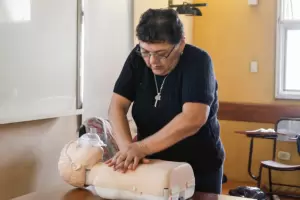 Docentes del  Hospital Garrahan capacitaron a profesionales del Hospital de ni�os en RCP