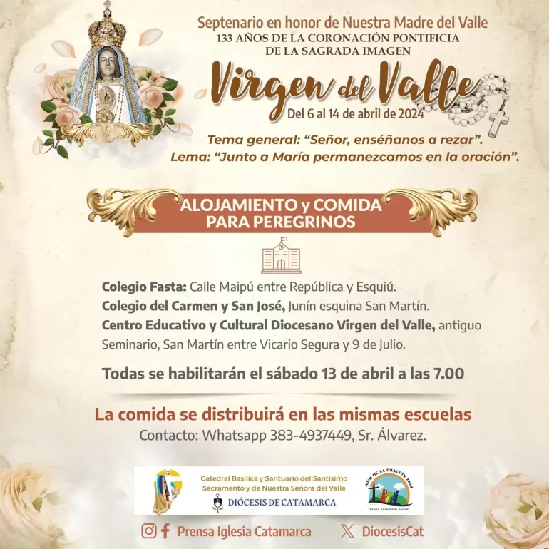 Con la Solemne Procesin culminan las fiestas en honor de Nuestra Madre del Valle