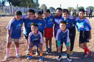 Con una convocatoria sorprendente se vivi una nueva jornada de amistosos de futbol infantil