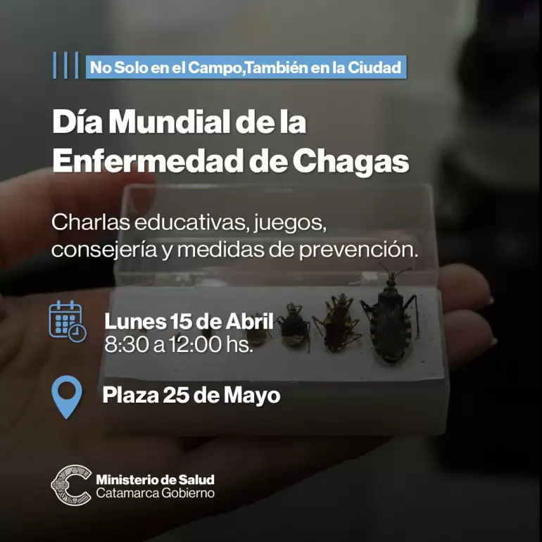 Actividades por el Da Mundial de la Enfermedad de Chagas