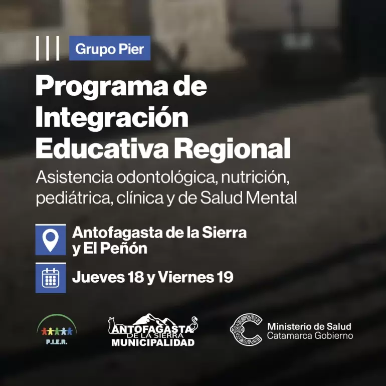 Fortalecern servicios de salud en el Pen y Antofagasta de la Sierra